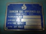 Johnson Gas  Appliance Crucible Furnace