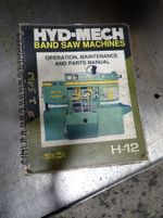 Hydmech Hydmech H12 Horizontal Band Saw