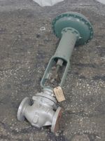 Fisher  Valve With Actuator 