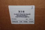  Clear Printed Bags