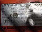 Toyota  Toyota 7fbeu15 Electric Forklift