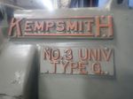 Kempsmith Horizontal Mill