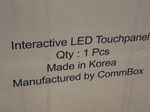 Commbox Commbox Zl3060il Interactive Led Touchpanel