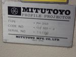Mitutoyo Mitutoyo Ph350 Optical Comparator