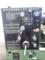 Nardiniclausing Nardiniclausing Sz 2060t Lathe