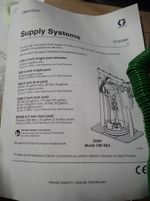 Graco Graco Checkmatec20 Drum Pump
