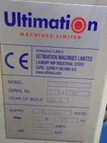 Ultimation Machines Limited Ultimation Machines Limited Cjp2 Hydraulic Wire Crimper