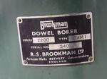 Brookman Dowel Borer