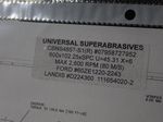 Universal Abrasives Cbn Grinding Wheel