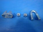  Galvanized Cable Clamps