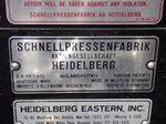 Heidelberg Die Cutter