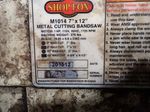 Shop Fox Horizontal Band Saw