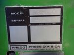 Preco Die Cutter