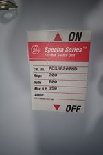 General Electric Fusible Disconnect 