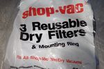 Shop Vac Dry Filters