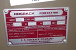 Rosback Perforator
