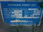 Miller Fluid Power Hydraulic Power Unit