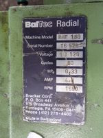 Baltec Radial Riveting Unit