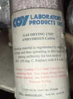 Coy Labratory Products  Gas Drying Units 