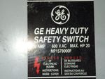 General Electric Safety Switch