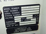 Lumonics Laser Power Supply