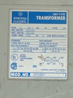 General Electric Transformer