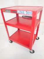  Steel Cart W Shelves  Outlets