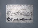 Franklin Electric Electrical Enclosure