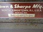 Brown  Sharpe Screw Machine