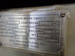 Esco Mfg Load Break Switch