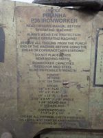 Pirahna Ironworker