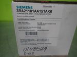 Siemens Siemens 3ra21101aa151ak6 Combination Starter Factory Sealed 