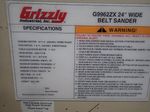 Grizzly Grizzly G9962zx 24 Conveyorized Belt Sander