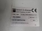 Brown  Sharpe Cmm