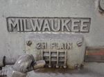 Milwaukee Horizontal Mill