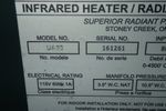 Superior Radiant Products Infrared Heater