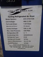 Great Lakes Air Air Dryer