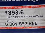 Bosch Bosch 18936 Angle Grinder 120 Vacdc 15 A 3hp Rpm 6000