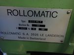Rollomatic  Tool Grinder 