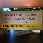  Fanuc A06b6047h002 Velocity Control Unit 