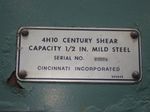 Cincinnati Cincinnati 4h10 Century Shear Shear