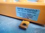 Plasti Process Equipment Water Manifold