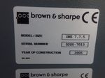 Brown  Sharpe Cmm