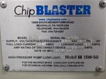 Chip Blaster High Pressure Pump
