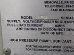 Chip Blaster High Pressure Pump