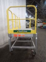 Rollastep Aluminum Portable Platform Stairs