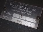 Wc Dillon  Co Inc Dynamometer