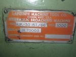 Lapointe Hydraulic Broaching Machine
