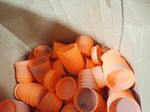 Niagara Orange Plastic Caps