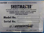 Rosenthal Sheeter